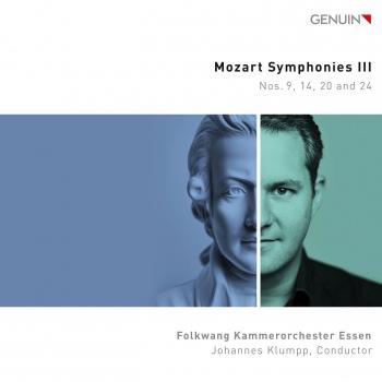 Cover Mozart Symphonies III - Nos. 9, 14, 20 and 24
