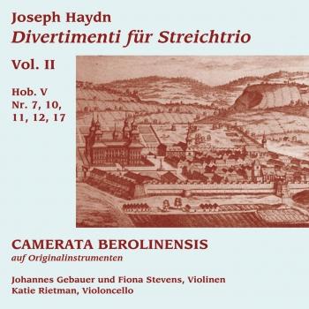Cover Haydn: Divertimenti für Streichtrio Vol. 2