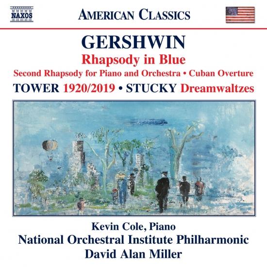 Cover Gershwin, Tower & Stucky: Works for Piano & Orchestra