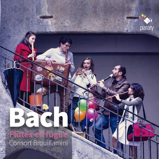 Cover J.S. Bach: Flûtes en fugue