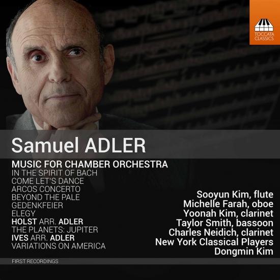 Cover Adler: Chamber Orchestral Works