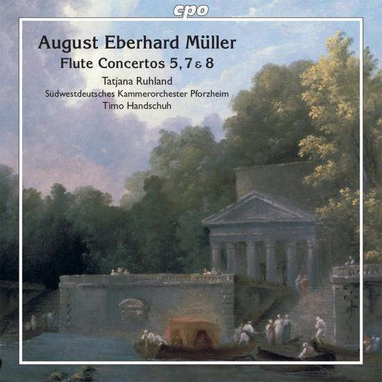 Cover Müller: Flute Concertos Nos. 5, 7 & 8