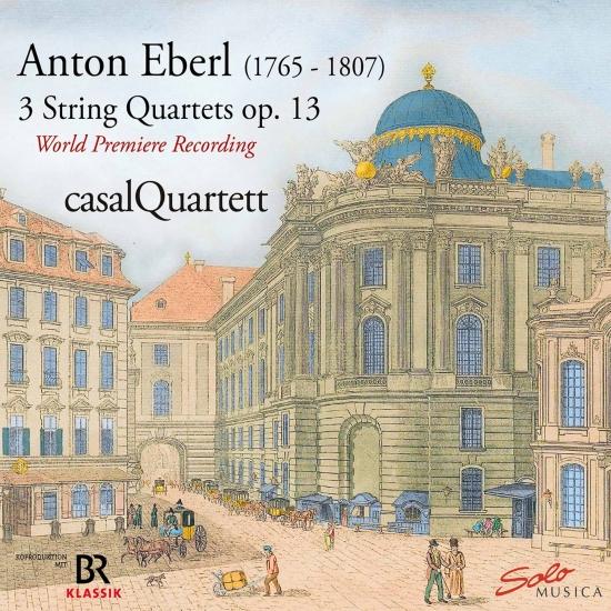 Cover Eberl: 3 String Quartets, Op. 13