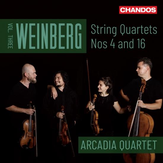 Cover Weinberg: String Quartets, Vol. 3
