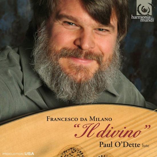 Cover Francesco da Milano Works for lute 'Il divino”
