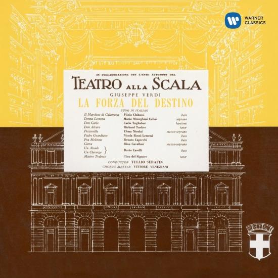 Cover Verdi: La forza del destino (1954 - Serafin) - Callas Remastered