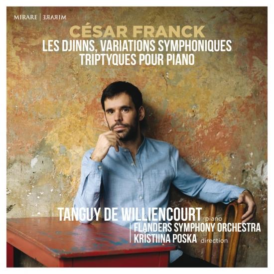 Cover César Franck: Djinns, Variations symphoniques, triptyques pour piano