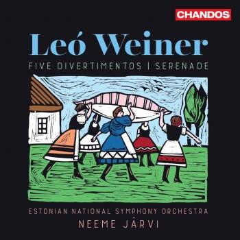 Cover Weiner: Serenade in F Minor, Op. 3 & 5 Divertimentos (Live)