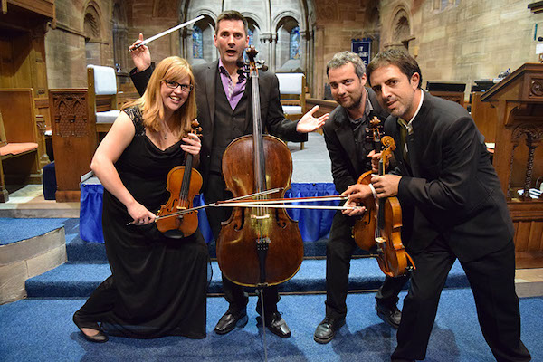 Liverpool String Quartet, Ken Dodd & James Devlin