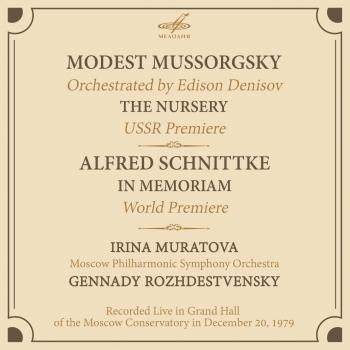 Cover Mussorgsky: The Nursery - Schnittke: In Memoriam
