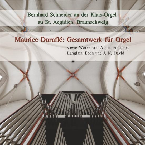 Cover Maurice Duruflé: Gesamtwerk für Orgel