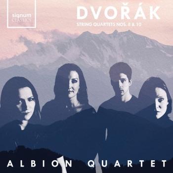 Cover Dvořák String Quartets 8 & 10