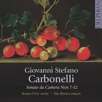 Cover Giovanni Stefano Carbonelli: Sonate da Camera Nos 7-12
