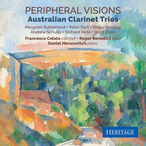 Cover Peripheral Visions: Australian Clarinet Trios