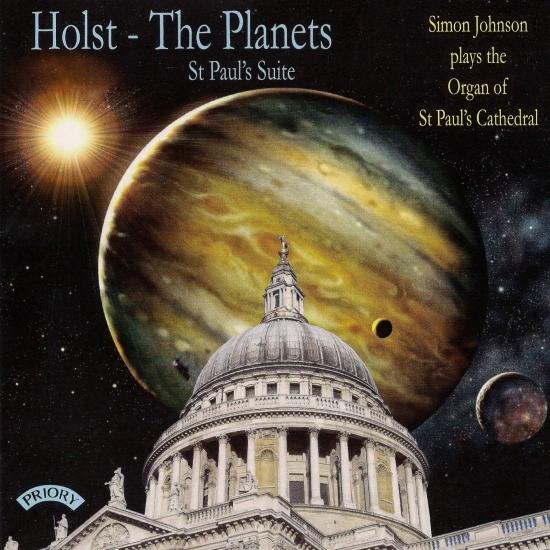 Cover Holst: The Planets & St. Paul's Suite (Arr. for Organ)