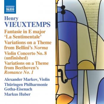 Cover Henry Vieuxtemps: Violin Works
