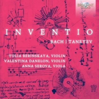 Cover J.S. Bach, Taneyev: Inventio