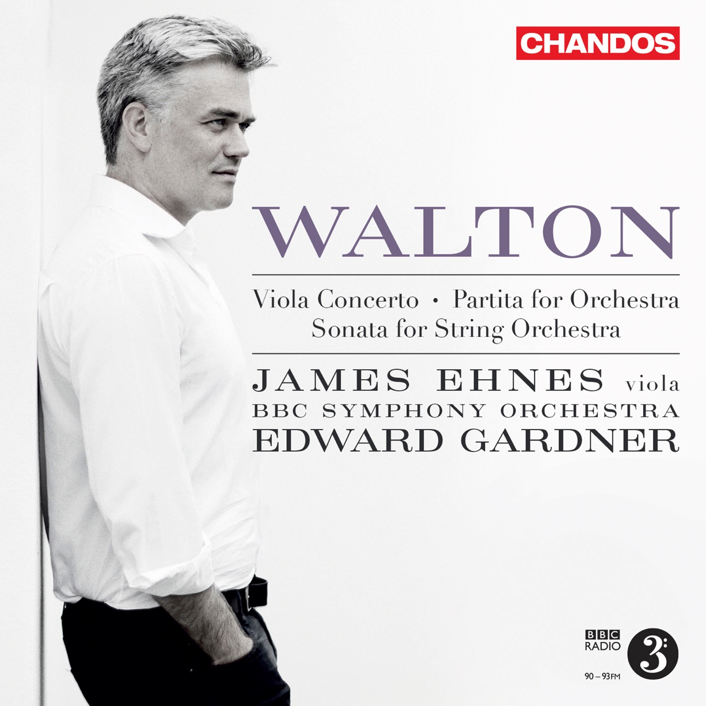 Cover Walton: Viola Concerto, Sonata for String Orchestra & Partita for Orchestra