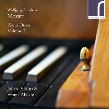 Cover W.A. Mozart: Piano Duets, Volume 2