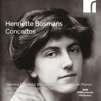 Cover Henriëtte Bosmans: Concertos