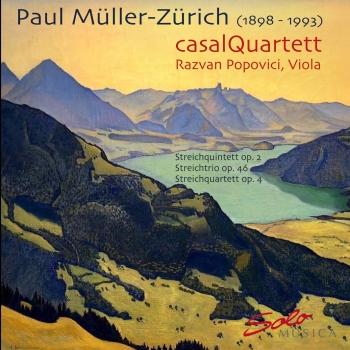 Cover Paul Müller-Zürich: Streichquintett, Streichquartett, Streichtrio