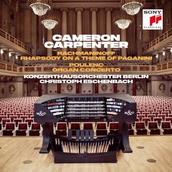 Cover Rachmaninoff: Rhapsody on a Theme of Paganini & Poulenc: Organ Concerto