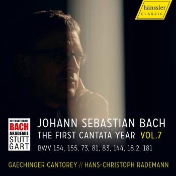 Cover The first Cantata Year - Vision Bach Vol. 7