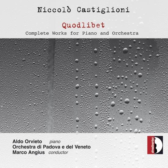 Cover Castiglioni: Quodlibet – Complete Works for Piano & Orchestra