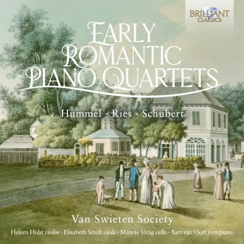 Cover Early Romantic Piano Quartets by Hummel, Ries & Schubert
