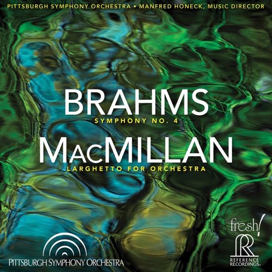 Cover Brahms: Symphony No. 4 in E Minor, Op. 98 - MacMillan: Larghetto for Orchestra (Live)