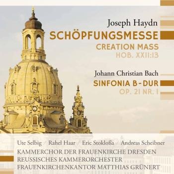 Cover Haydn: Schöpfungsmesse Hob. XXII:13 / Bach: Sinfonia B-Dur