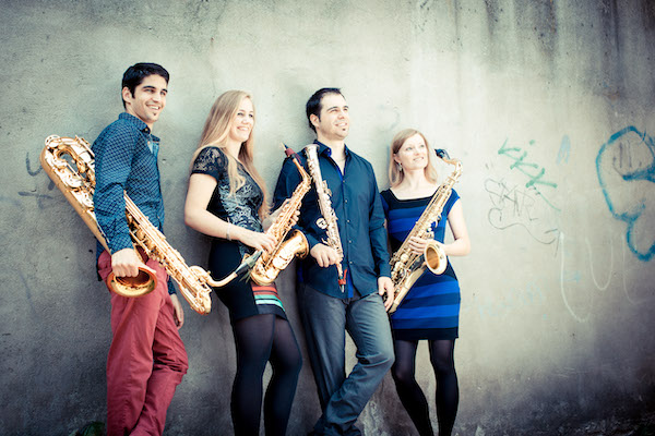Gwendolyn Masin & Melisma Saxophone Quartet