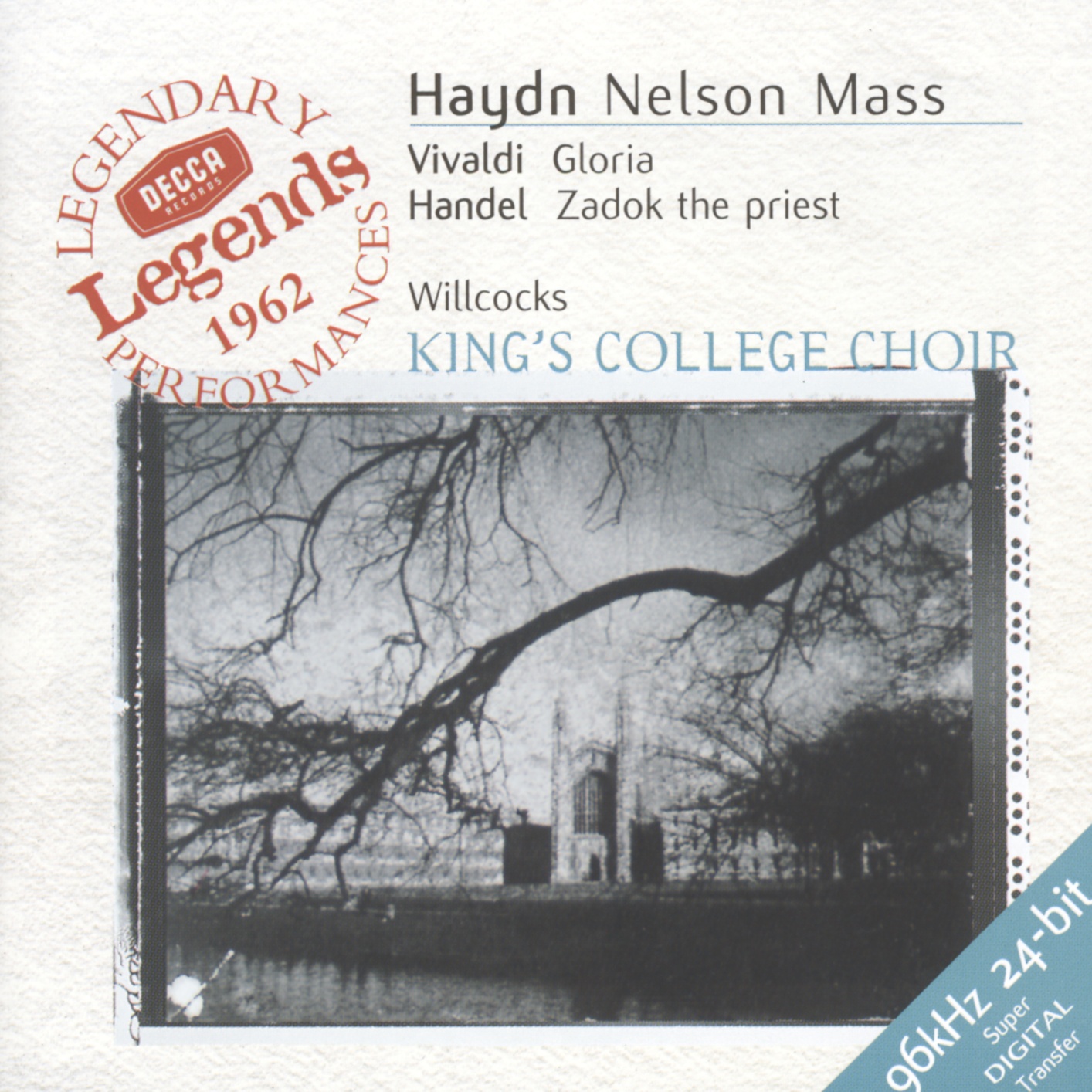 Cover Haydn: Nelson Mass / Vivaldi: Gloria in D / Handel: Zadok the Priest