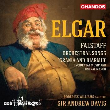 Cover Elgar Falstaff, Orchestral Songs & Grania and Diarmid