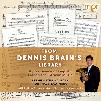 Cover From Dennis Brain's Library: A Programme of English, French & German Music