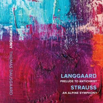 Cover Langgaard: Prelude to 'Antichrist' - R. Strauss: An Alpine Symphony (Live)