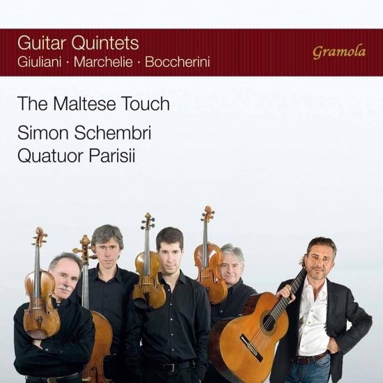 Cover The Maltese Touch: Guitar Quintets