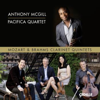 Cover Mozart & Brahms Clarinet Quintets