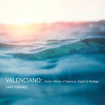 Cover Valenciano: Solo Guitar Works of Asencio, Espla & Rodrigo