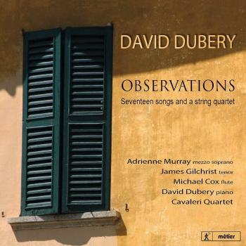 Cover Dubery: Observations - Seventeen songs and a string quartet