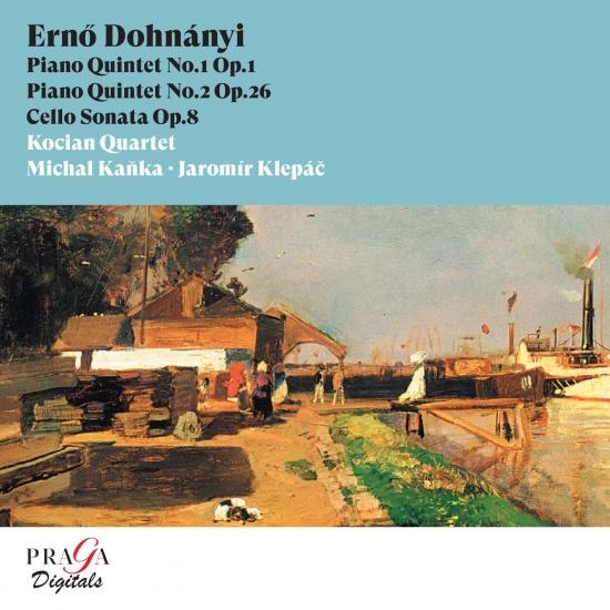 Cover Ernő Dohnányi Piano Quintets Nos. 1 & 2, Cello Sonata