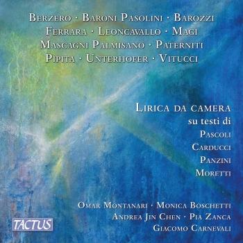 Cover Lirica da camera sui testi di Pascoli, Carducci, Panzini & Moretti