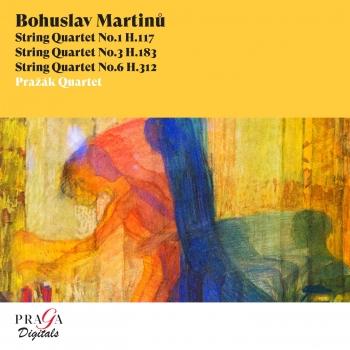 Cover Bohuslav Martinů String Quartets Nos. 1, 3 & 6