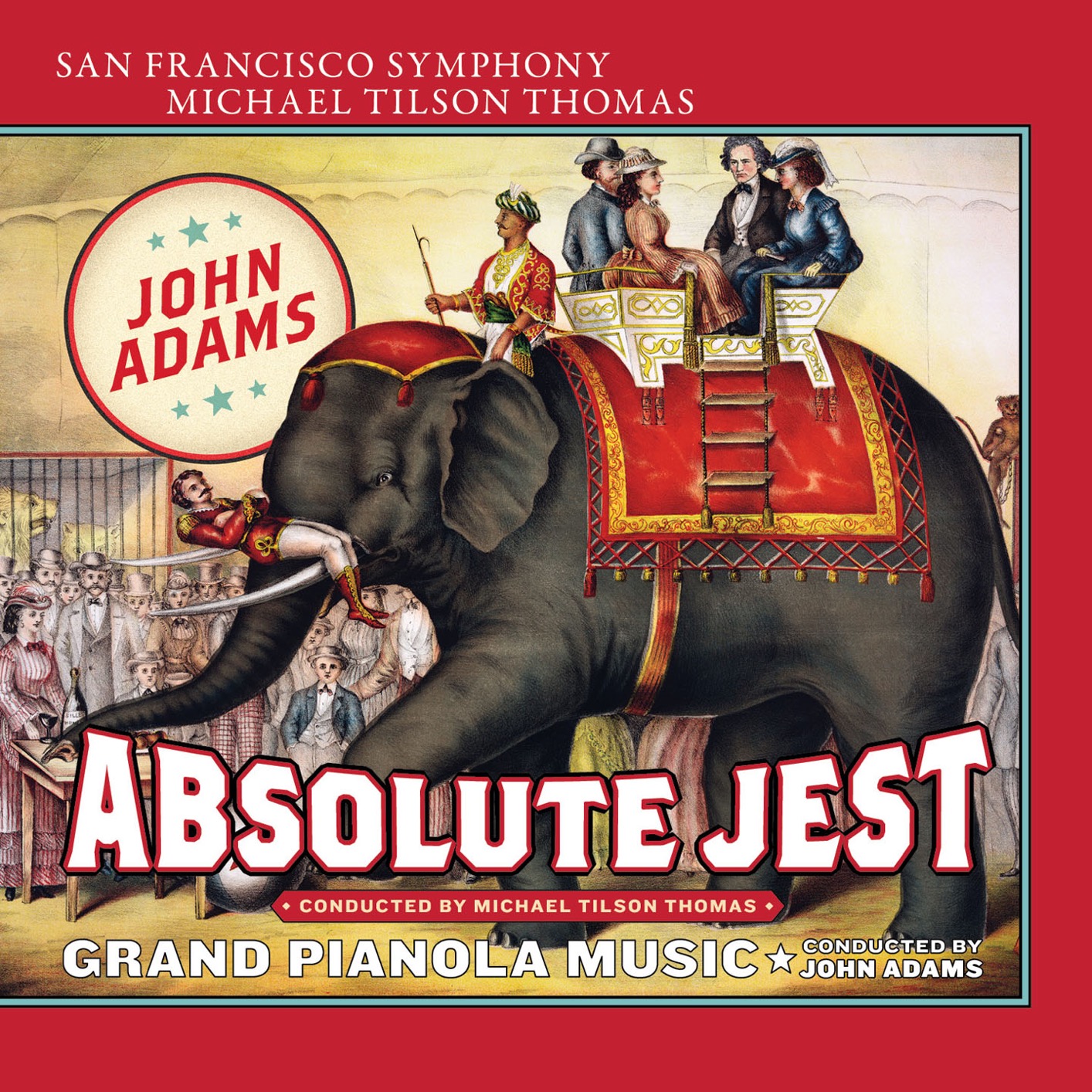 Cover Adams: Absolute Jest - Grand Pianola Music