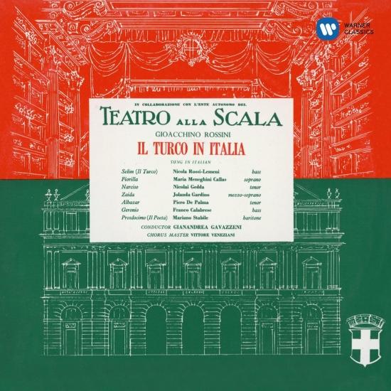 Cover Rossini: Il turco in Italia (1954 - Gavazzeni) - Callas Remastered