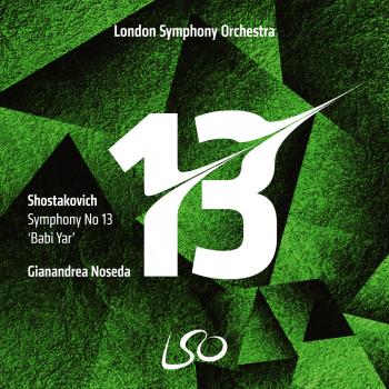 Cover Shostakovich: Symphony No. 13, 'Babi Yar'