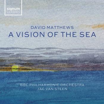 Cover David Matthews: A Vision of the Sea