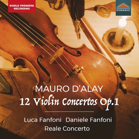 Cover Mauro D'Alay, 12 Violin Concertos Op.1