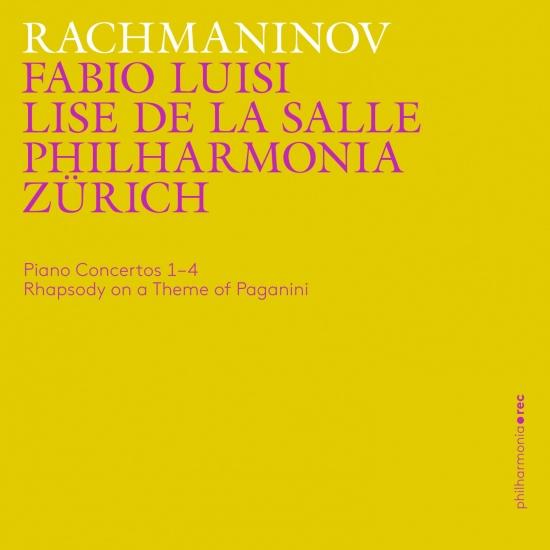 Cover Rachmaninoff: Piano Concertos 1-4, Rhapsody on a Theme of Paganini (Live)