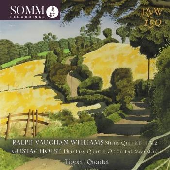 Cover Vaughan Williams & Holst: String Quartets
